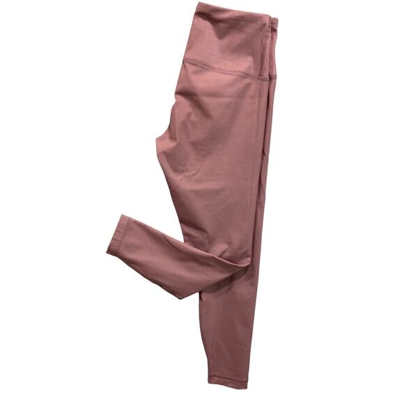 Small 90 Degree by Reflex Womens Mauve Activewear Leggings Ankle - Picture 2 of 7